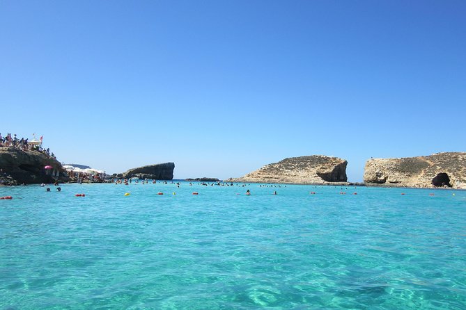 Okikoki Banis - Comino Blue Lagoon Speedboat Trip- Fast Ferry - Malta’s eastern coast cruise and St Paul’s Islands views