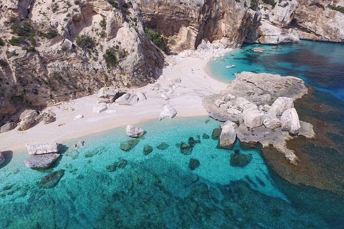One day guided boat tour along the Baunei coast. - Cala Mariolu: long enough to swim and snorkel, with a coffee break