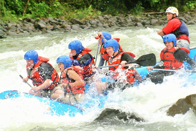 Pacuare River Whitewater Rafting from San Jose - Huacas Waterfall: when the river turns scenic