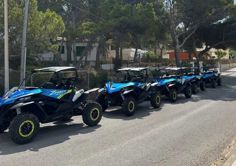 Paguera: 2 Hour Buggy Tour - The ride out: starting at Carrer de La Savina and getting oriented fast