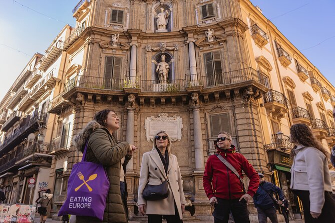 Palermo Evening Food & Wine Tour with Eating Europe - La Kalsa on foot: Arab-Norman architecture with food-context