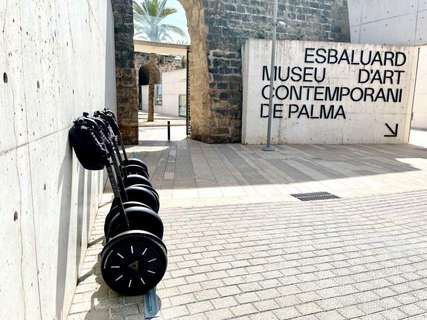 Palma: Best of Palma 90-min Segway Tour - La Almudaina Royal Palace: royal residence and garden views