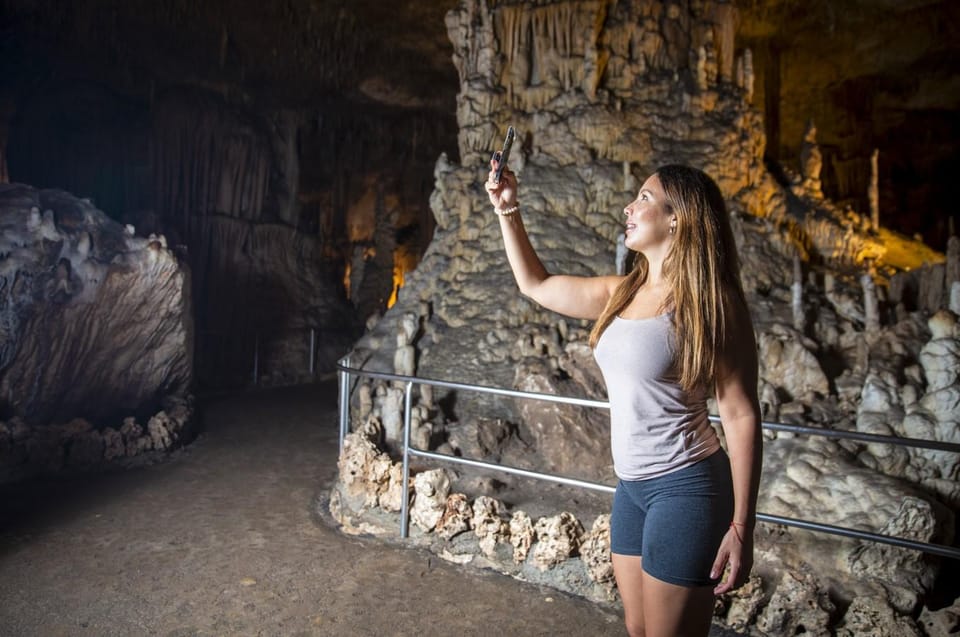 Palma: Caves of Drach Entrance, Music Concert, and Boat Trip - Inside Cuevas del Drach: steps, crowds, and what the walk really feels like
