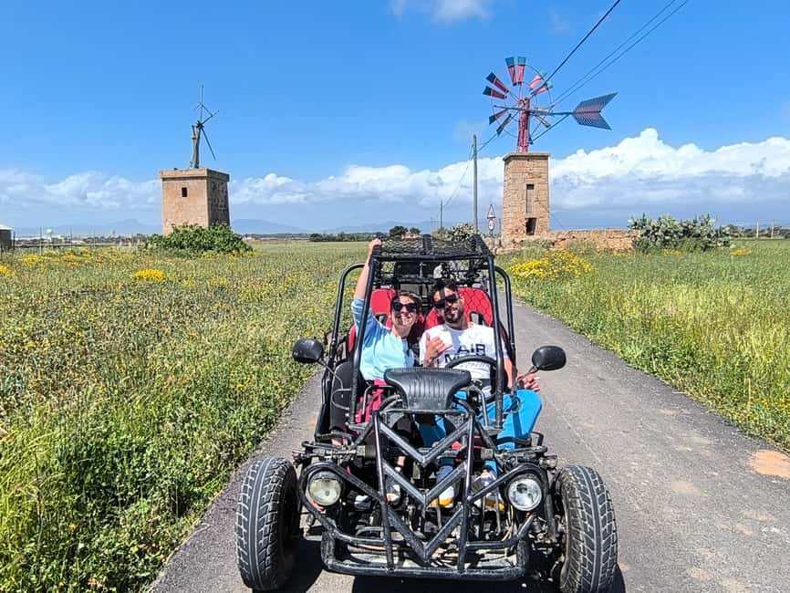 Palma de Mallorca: 2-Seater Buggy Adventure - The beach/cove stop: 30 minutes that make it worth the effort