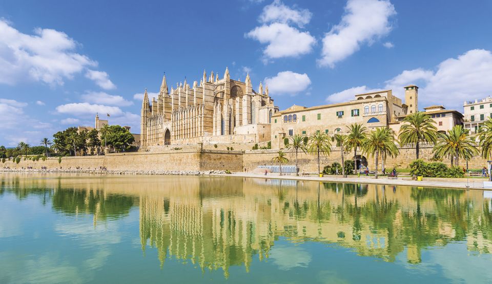 Palma de Mallorca: City Walking Tour with The Cathedral - Cathedral of Palma: Puerta Mayor, Rose Window, and Miquel Barceló