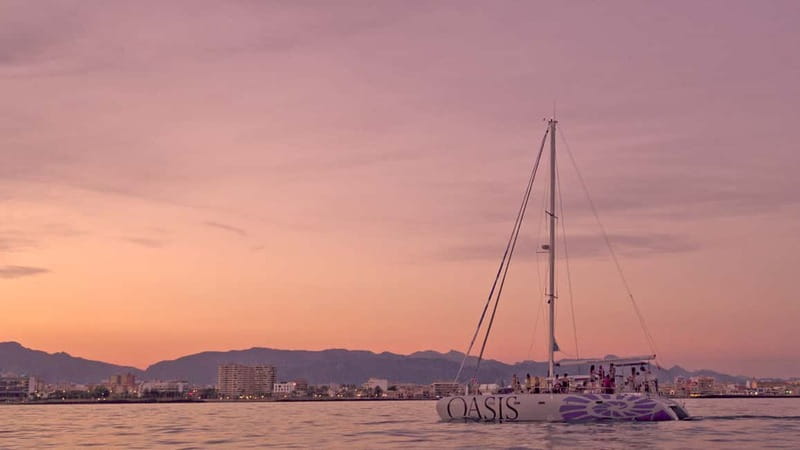 Palma de Mallorca: Deluxe Catamaran Sailing Tour with Meal - On-board food: BBQ lunch vs tapas and canapés