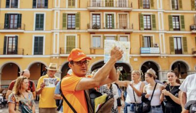 Palma de Mallorca: Old Town and Cathedral Tour - The meeting point by Parc de la Mar: get oriented fast