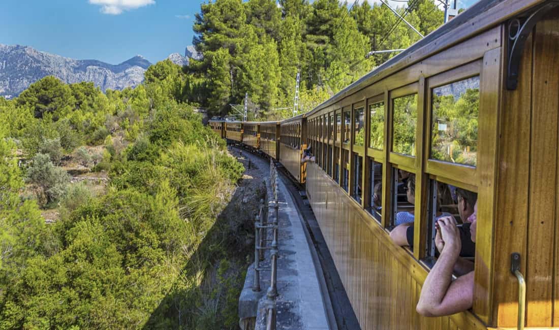 Palma: Mallorca Island Tour Via Boat, Train, and Bus - Entering the Tramuntana by boat-train-bus (not just buses)