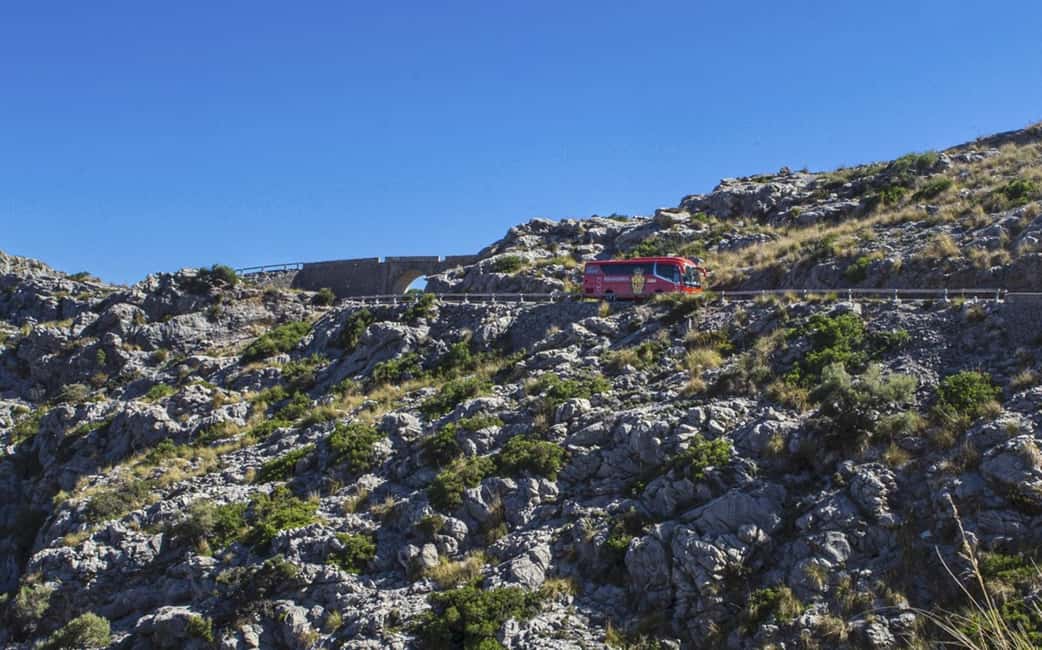 Palma: Mallorca Island Tour Via Boat, Train, and Bus - The snake road to Sa Calobra: when the drive becomes part of the show