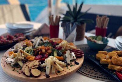 Panormo: Luxury Sunset Catamaran Cruise Sushi & Open Bar - Sailing toward Bali Bay or Skaleta: why the route choice matters