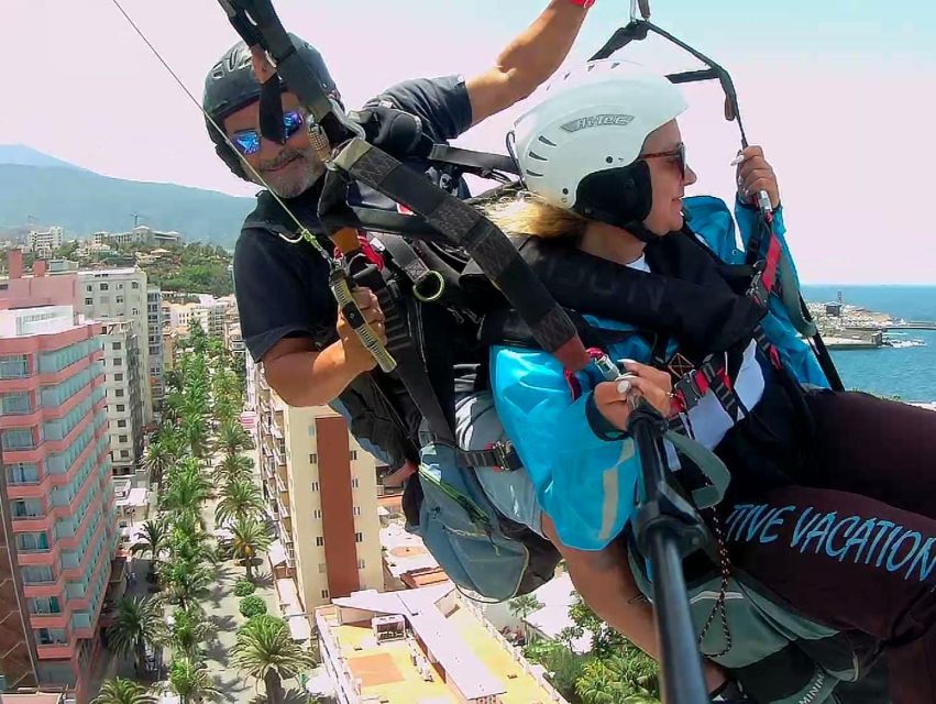 Paragliding in Puerto de la Cruz: start from 2200m high - Who this Puerto de la Cruz paragliding flight suits best