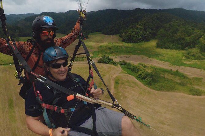 Paragliding tandem flight 1.500 ft & up - The Flight Path: Hermosa, Herradura, and Jaco Beach Below