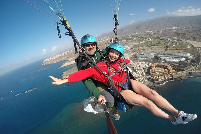 Paragliding Tandem Flight over Costa Adeje with FREE pick up!!! - What this paragliding tandem flight over Costa Adeje is really like