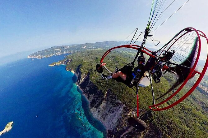 Paramotor Trike Flight at Corfu - Paramotor trike flight in Corfu: the short version of what you’re doing