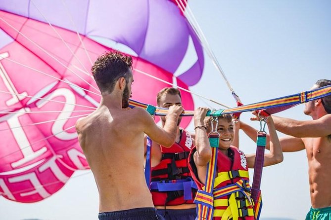 Parasailing Experience For 2 - Corfu Sidari Watersports - Canal d’Amour and the Albanian mountains: where to look