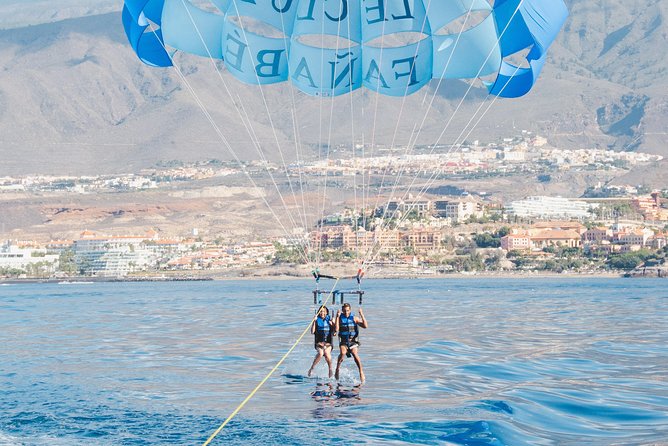 Parascending in Tenerife - The flight: what 10 minutes of parasailing feels like