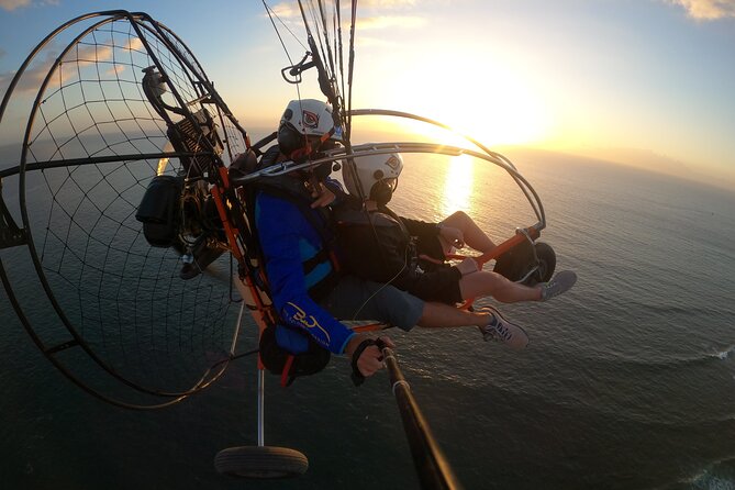 Paratrike Flight in Costa de Adeje with the World Champion - Stop 1: Playa de las Américas Views From Your Takeoff Line