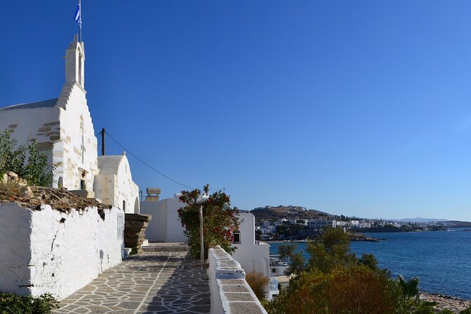 Paros & Antiparos Full-Day Discovery Guided Tour in English - Paroikia on Paros: Venetian castle vibes and the Church of a Hundred Gates