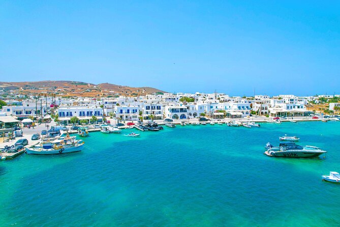 Paros & Antiparos Full-Day Discovery Guided Tour in English - Lefkes and Naoussa: inland calm then a lively fishing port finish