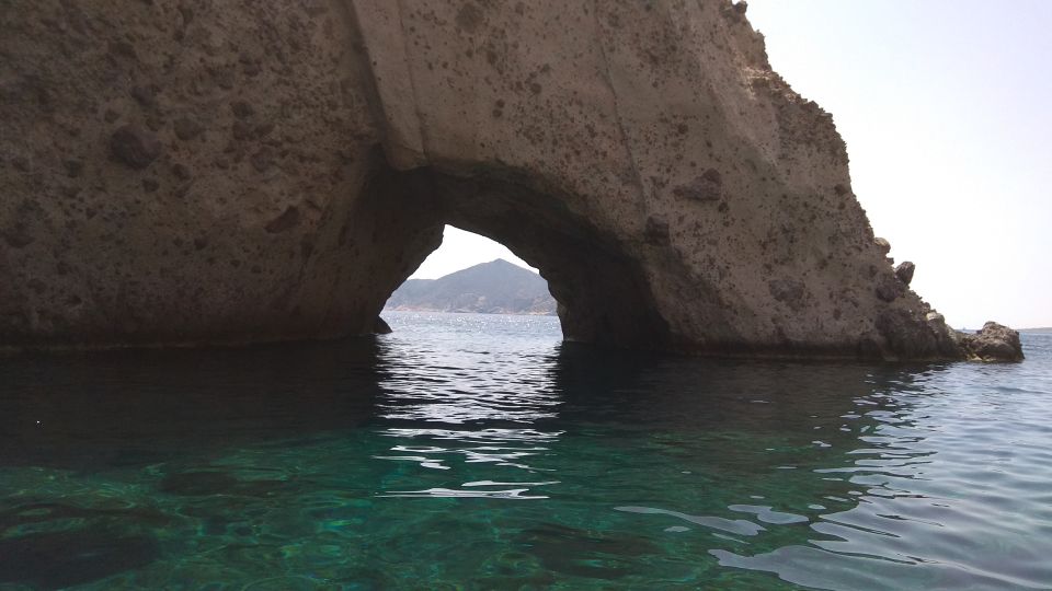 Paros: Antiparos Island and Despotiko Private Boat Trip - Blue Lagoon: the first 1-hour swim stop you’ll remember