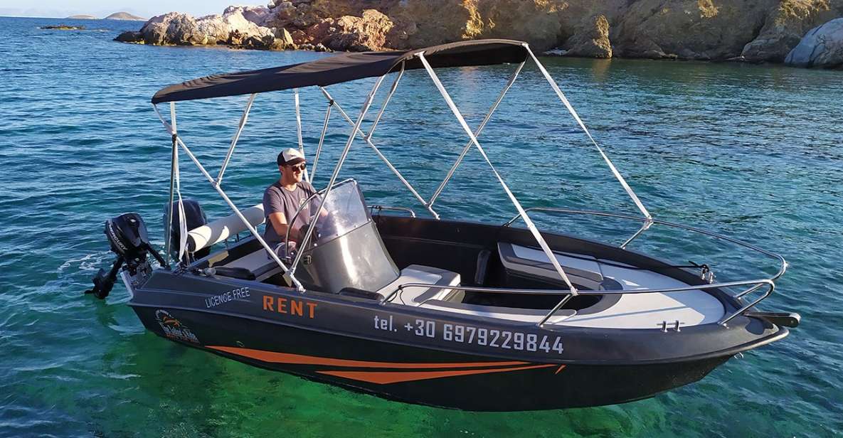Paros: Full-Day Small Boat Rental with Self-Driving - A swim-heavy route: Blue Lagoon, beaches, caves, and Despotiko