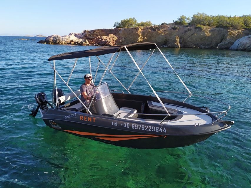 Paros: Full-Day Small Boat Rental with Self-Driving - Meeting The Sailor’s Ride at Aliki Port without stress
