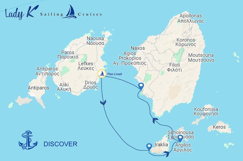 Paros: Iraklia, Schinoussa, & Naxos Sailing Tour with Lunch - The boat-and-crew feel: small groups, real service
