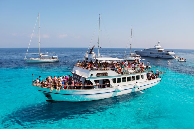 Paxoi, Antipaxoi and Blue Caves Cruise from Corfu - Onboard Experience: Restrooms, Seating, and the Bar That Keeps You Fed