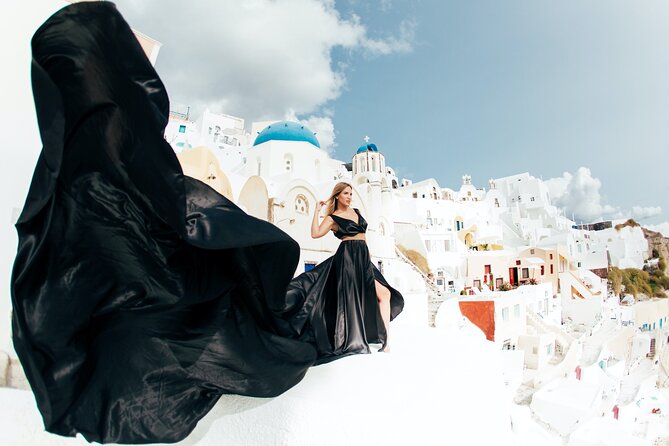 Photoshoot in Flying Dresses in Santorini - Price and value: is $287.58 a good deal?