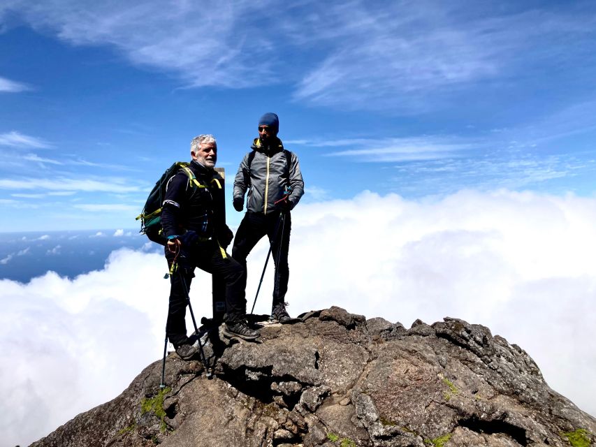 Pico island: Climb Mount Pico, highest mountain in Portugal - Summit views: 2351 m of perspective, and what clouds can change