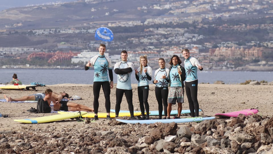 Playa de Las Americas: Surfing Group Lesson with equipment - Key things to know before you go