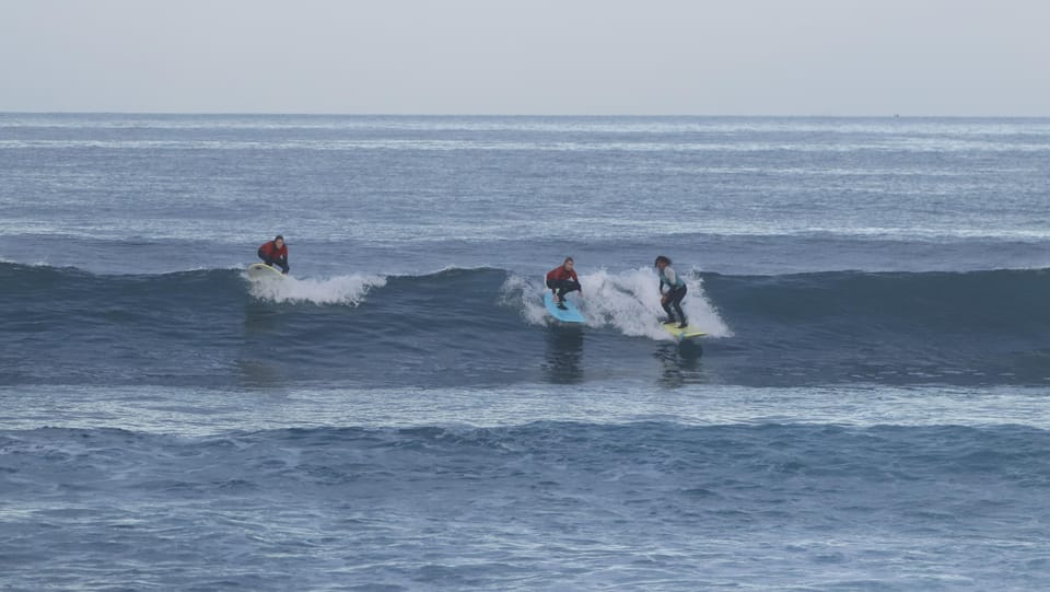 Playa de Las Americas: Surfing Group Lesson with equipment - Playa de Las Américas meet point and the quick walk to your first waves