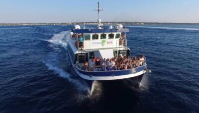 Playa d'en Bossa/Figueretes: Roundtrip Ferry to Formentera - Aquabus to La Savina: The 30-Minute Ferry Ride That Sets the Tone