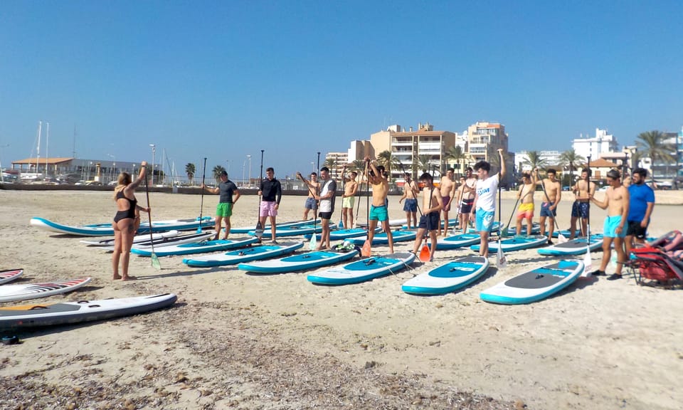 Playa Palma: Stand-up Paddleboard Rental - Meeting at BonaOna Surf School & Bar: keeping it simple