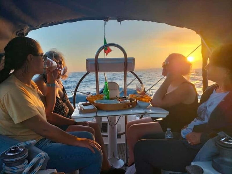 Ponta Delgada: Luxury Private Sunset Tour with Snacks&Drinks - A Luxury Sunset Sail from Portas do Mar