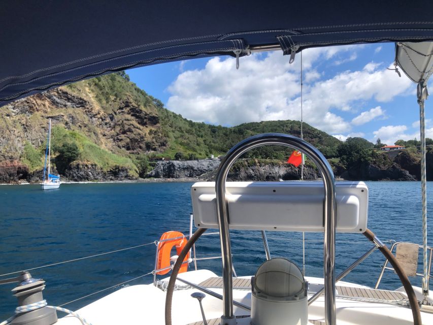 Ponta Delgada: Private Sailboat Cruise with Drinks & Snacks - Quick walk-through of the full 4 hours