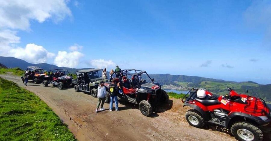 Ponta Delgada: Sete Cidades Guided Buggy, Quad, or Jeep Tour - Vehicle reality check: safety briefing, helmets, and the 500 euro deposit