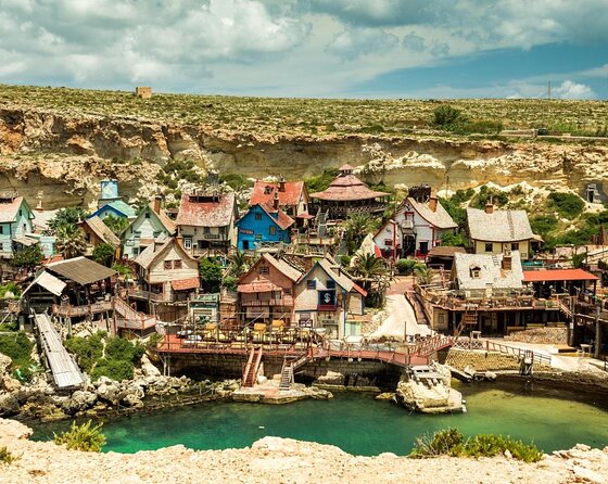 Popeye Village fun park General Admission Ticket - Popeye Village Malta: a family day built around the 1980s film set