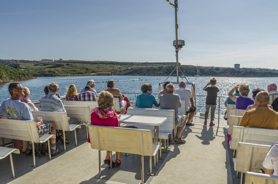 Port Mahon: 1-Hour Harbor Cruise with Underwater Views - The 1-hour route: inner harbor to Es Clot de la Mola and back
