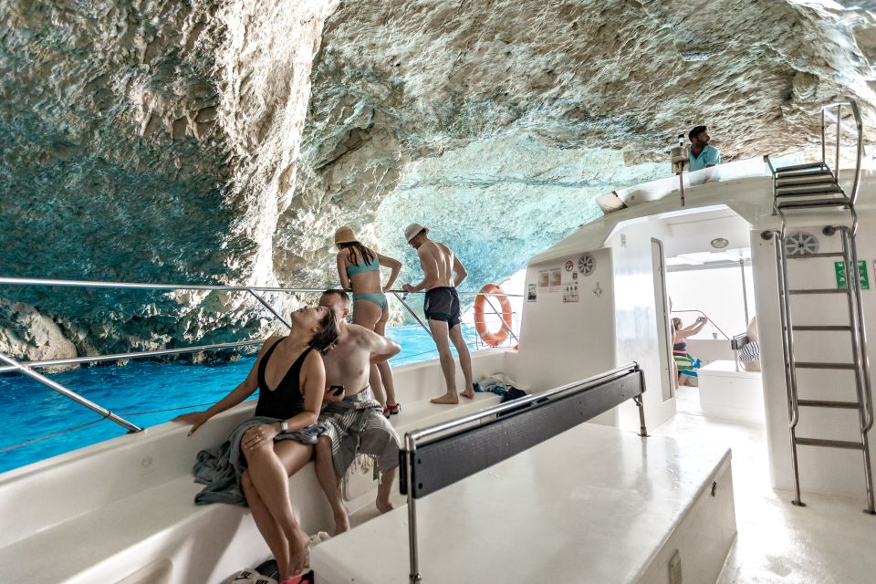 Porto Vromi: Navagio Shipwreck Beach & Blue Caves by Boat - Swimming stops: how to make the most of three dips