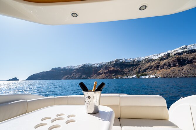 Private all included yacht Tour in Santorini - Stop 3: Volcano mud bath at the caldera’s edge