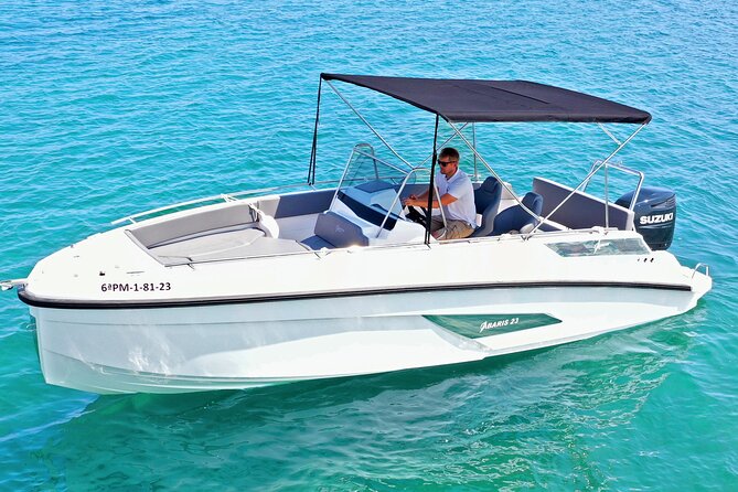Private Boat Rental Abaris 23 from Alcudia - The Alcúdia and Pollença Bay Route: where this boat day feels different