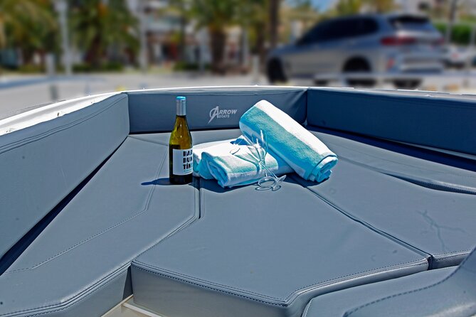 Private Boat Rental Abaris 23 from Alcudia - Entering the Abaris 23: what you actually get onboard