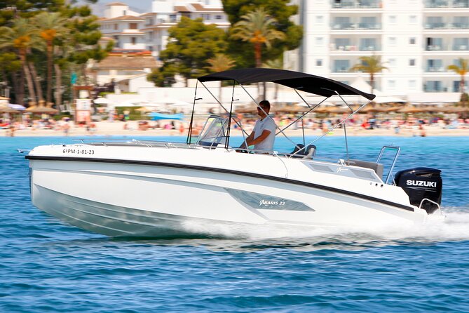 Private Boat Rental Abaris 23 from Alcudia - How the 8 hours play out from Port d’Alcúdia