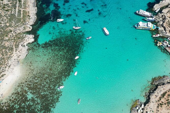 Private Boat Tour at Comino's Blue Lagoon and Crystal Lagoon - The Blue Lagoon stop: quieter swim anchoring plus snorkel gear