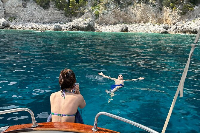Private Boat Tour of Capri Island - Monte Solaro From the Water, Plus a Swim at Cala Ventroso