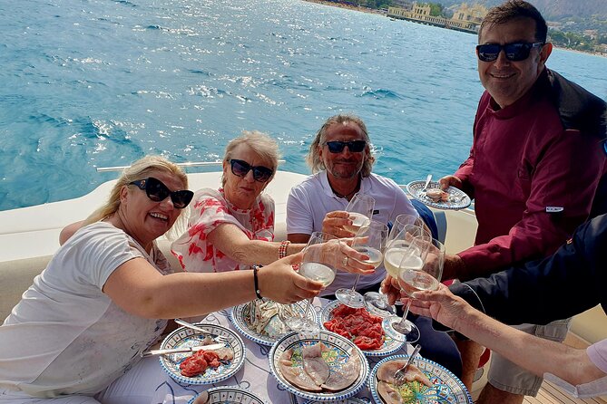 Private Boat Tour on the Palermo Coast - Mondello: longer swim break and free entry included