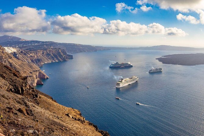 Private Caldera Cruise with Power Catamaran ENJOY incl. Meal & Drinks - Key things to know before you go