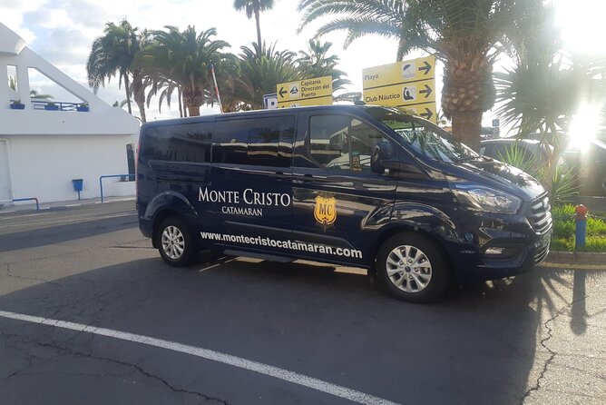 Private Catamaran Charter with Transfer, Buffet and Snorkeling - Meeting point and transfers: keep it stress-free in Costa Adeje