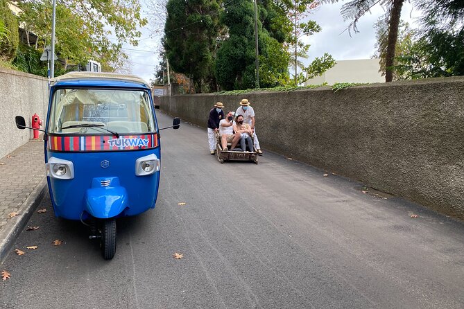 Private Express Tuk Tuk Tour Funchal Old Town & Toboggans - Stop: Paroquia de Nossa Senhora do Monte (quick church visit)